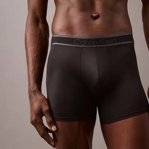 CK Tonal Logo Micro Boxer Brief - Black